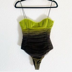 Tulle corset top from Zara